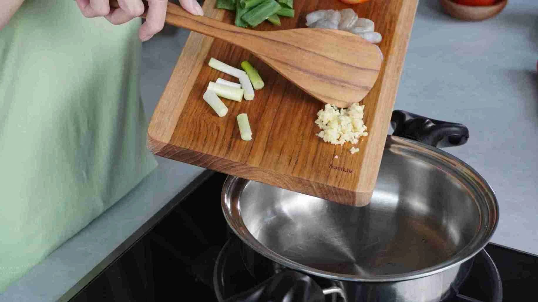 Cooking with a smile